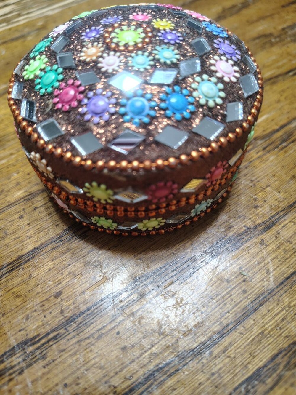 Set of three decorative tin set - Picture 2 of 6